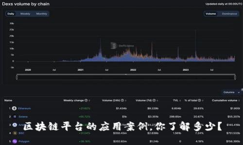 区块链平台的应用案例，你了解多少？