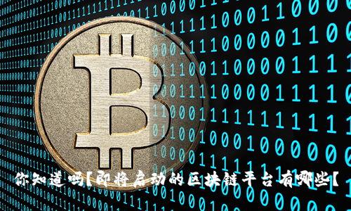 你知道吗？即将启动的区块链平台有哪些？