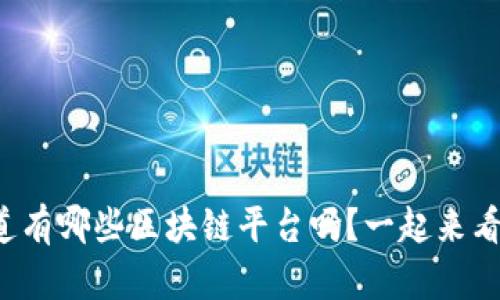 你知道有哪些区块链平台吗？一起来看看吧！