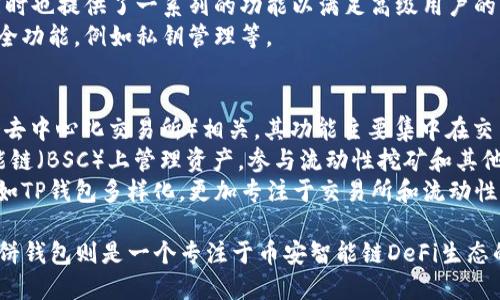 TP钱包与薄饼钱包（PancakeSwap Wallet）并不是同一个钱包，虽然它们都与加密货币及去中心化金融（DeFi）有关。以下是这两个钱包的简要比较：

### TP钱包（TokenPocket）
1. **多链支持**：TP钱包是一个支持多种区块链的数字钱包，用户可以在多个链上进行资产管理。
2. **去中心化应用（DApp）支持**：TP钱包内置了DApp浏览器，用户可以直接通过钱包访问不同的去中心化应用。
3. **用户友好**：TP钱包界面友好，适合新手用户使用，同时也提供了一系列的功能以满足高级用户的需求。
4. **安全性**：TP钱包注重用户的资产安全，支持多种安全功能，例如私钥管理等。

### 薄饼钱包（PancakeSwap Wallet）
1. **专注于DeFi**：薄饼钱包主要与PancakeSwap（一个去中心化交易所）相关，其功能主要集中在交易和流动性提供上。
2. **链上资产管理**：用户可以通过薄饼钱包在币安智能链（BSC）上管理资产，参与流动性挖矿和其他DeFi活动。
3. **简单功能**：相较于TP钱包，薄饼钱包的功能可能不如TP钱包多样化，更加专注于交易所和流动性相关的操作。

总结来说，TP钱包更为全面，支持多种区块链和功能，而薄饼钱包则是一个专注于币安智能链DeFi生态的工具。选择哪个钱包主要取决于用户的需求和使用场景。