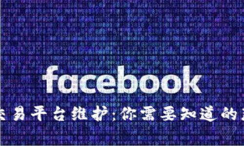 区块链交易平台维护：你需要知道的那些事儿