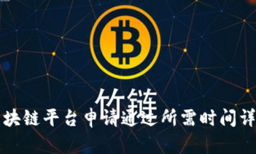 区块链平台申请通过所需时间详解